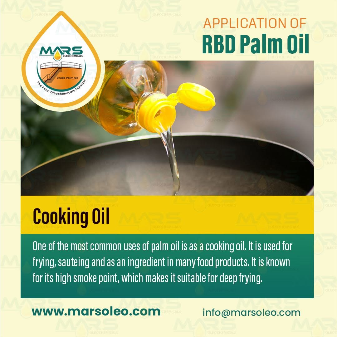 Application of RBD Palm Oil as Cooking Oil