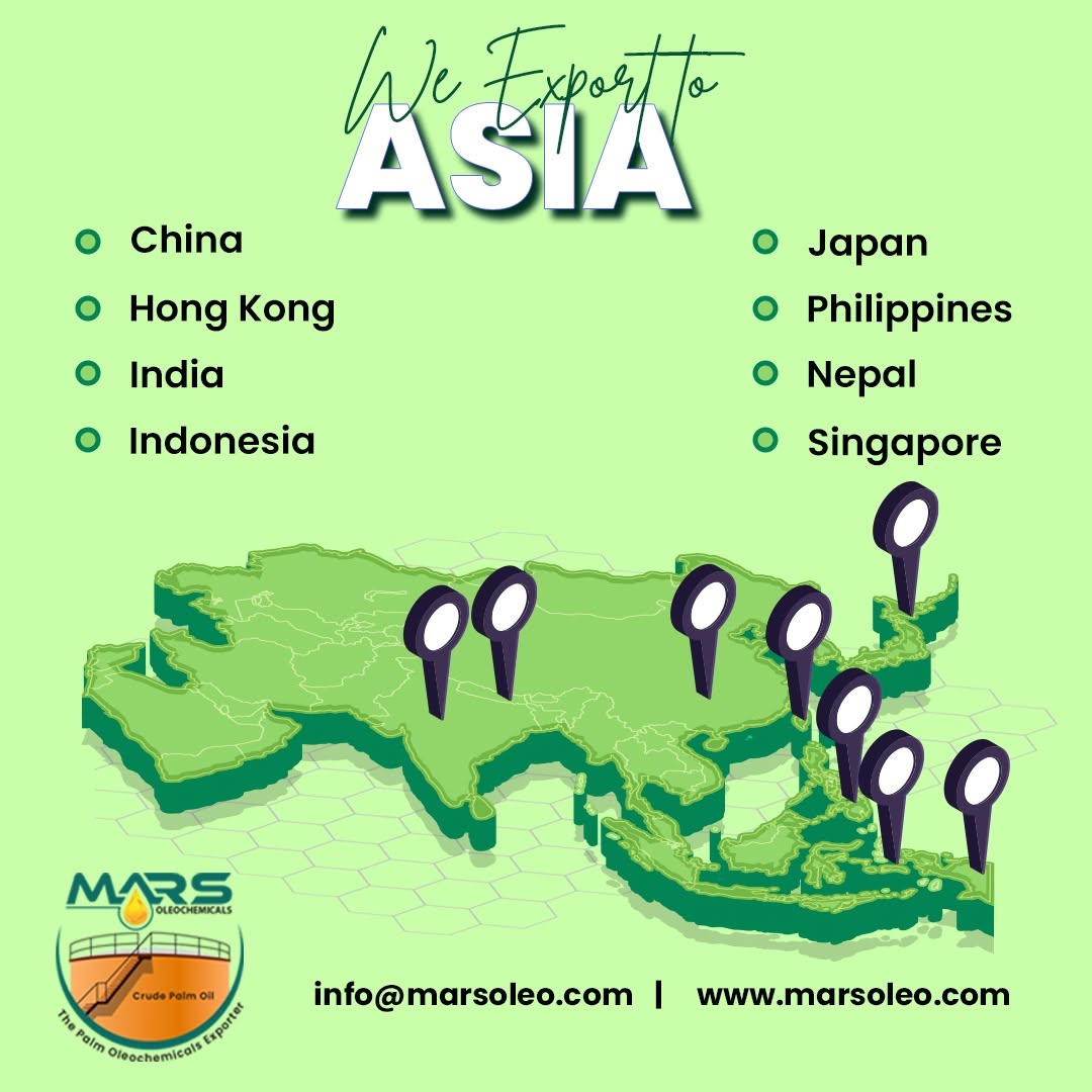 Asia Palm Oleochemicals Exporter Malaysia