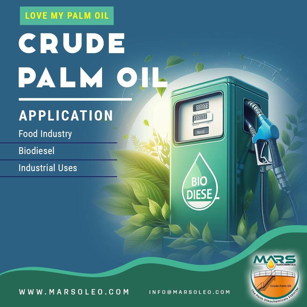 Crude Palm Oil CPO Applications, Specification and Global Supply from Malaysia.