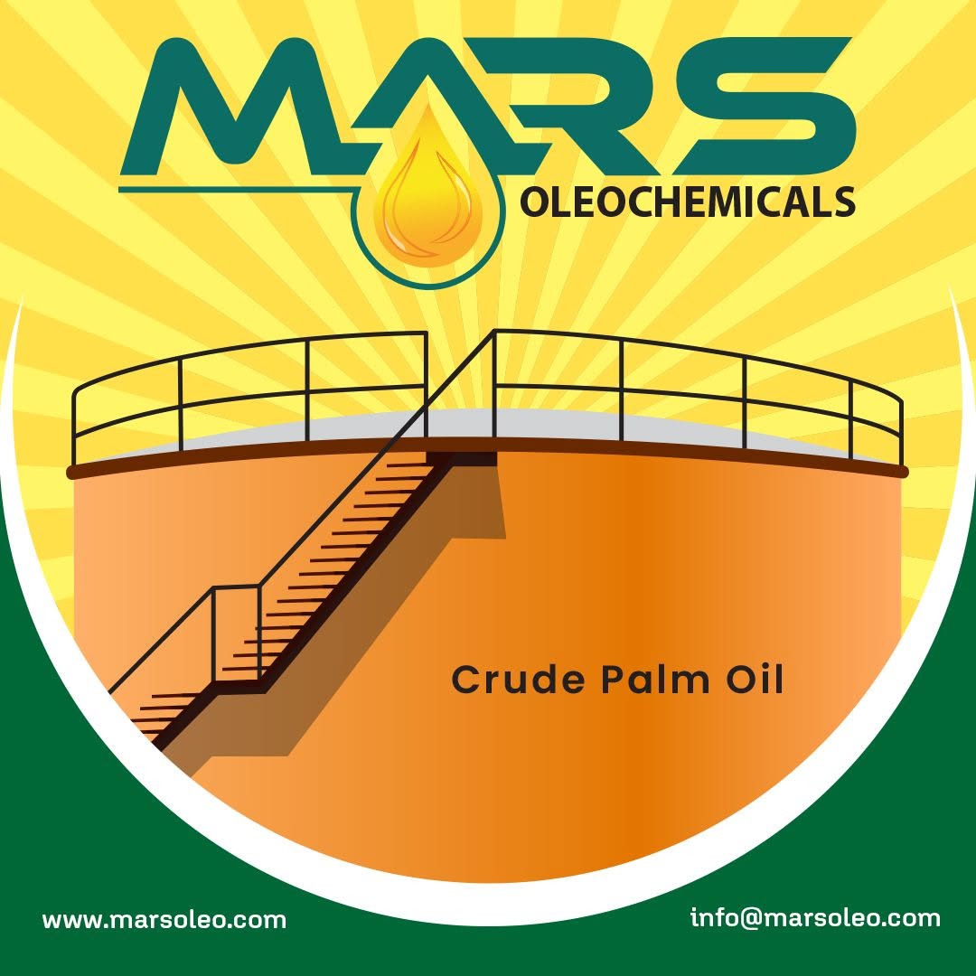 High-Quality Crude Palm Oil for Edible Oil, Oleochemical and Industrial Applications
