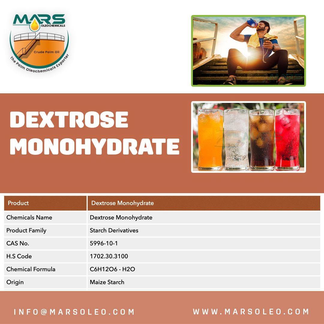Dextrose Monohydrate Food Grade specification beverages, sports nutrition and glucose applications.