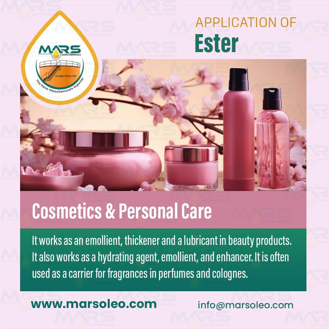 Ester Applications in Cosmetics & Personal Care | Emollients, Fragrance Carriers & Skin Care Ingredients