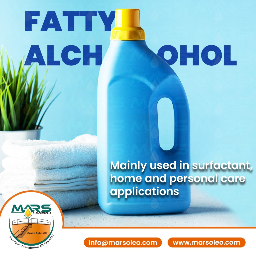 Fatty Alcohol from Natural Palm Oil | Mars Oleochemicals Malaysia