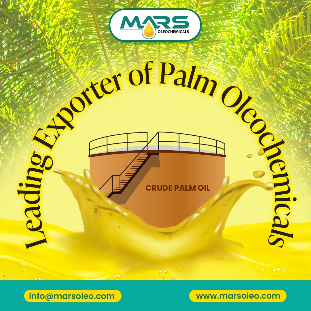 Leading Exporter of Palm Oleochemicals