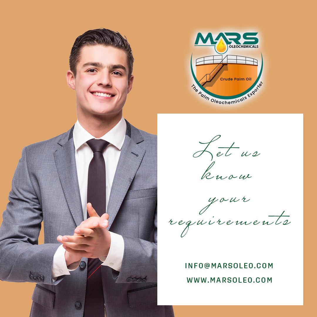 Let know Your Requirements | Mars Oleochemicals Malaysia