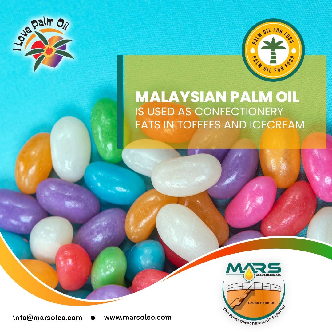 High-Quality Palm-Based Specialty Fats for Confectionery, Toffees, Frozen Desserts and Food Manufacturing