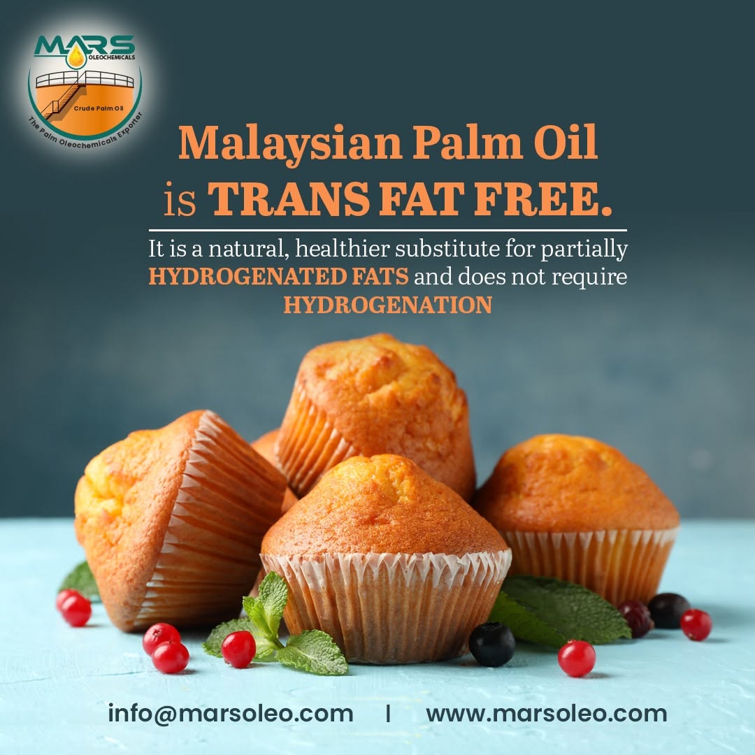 Malaysian Palm Oil Naturally Trans Fat Free for Bakery and Food Manufacturing