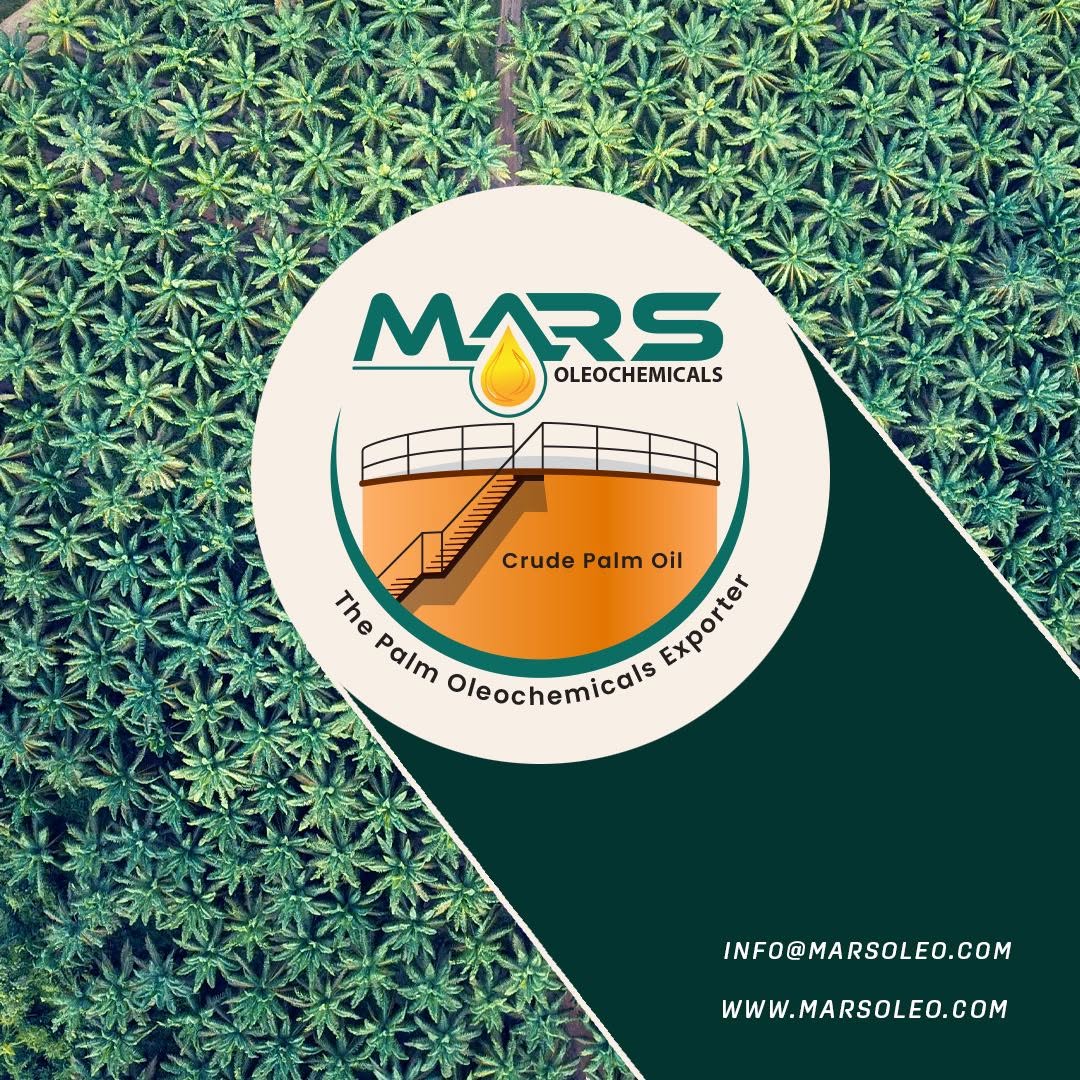 Mars Oleochemicals representing Malaysian palm oleochemical supply and global exports.