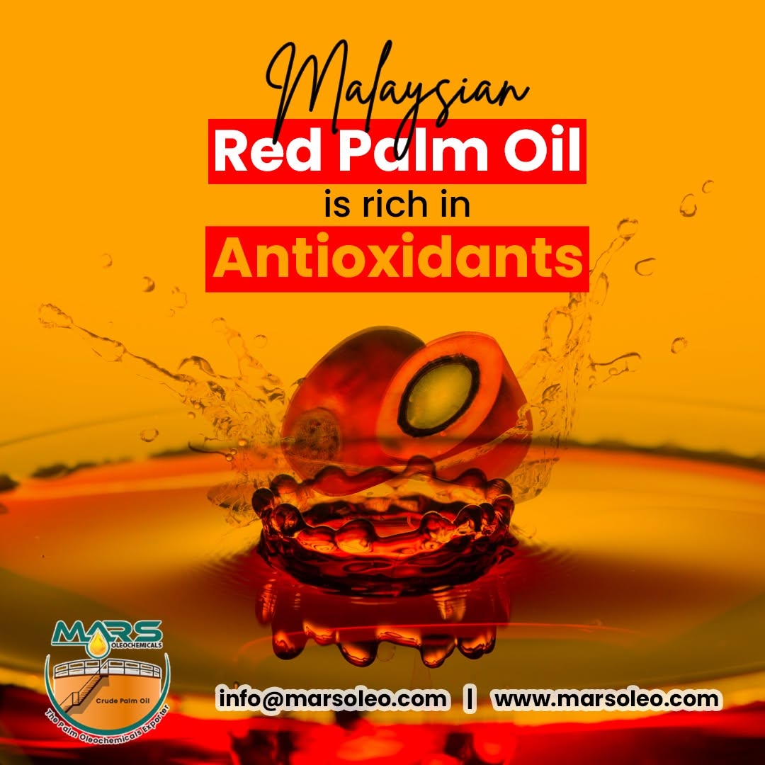 Malaysian Red Palm Oil Rich in Antioxidants