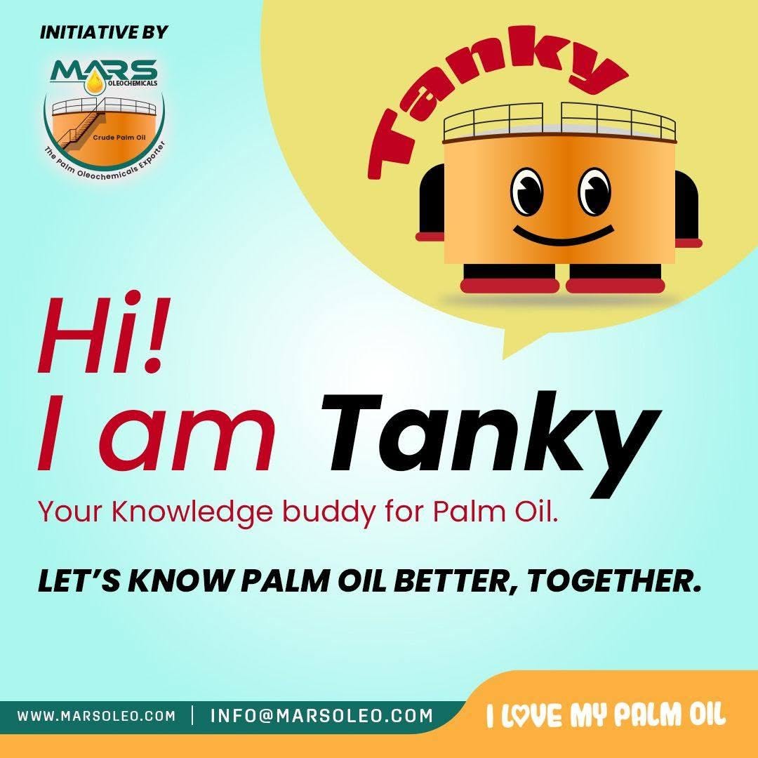 Mars Oleochemicals introduces Tanky, a friendly palm oil knowledge buddy encouraging people to learn about palm oil together