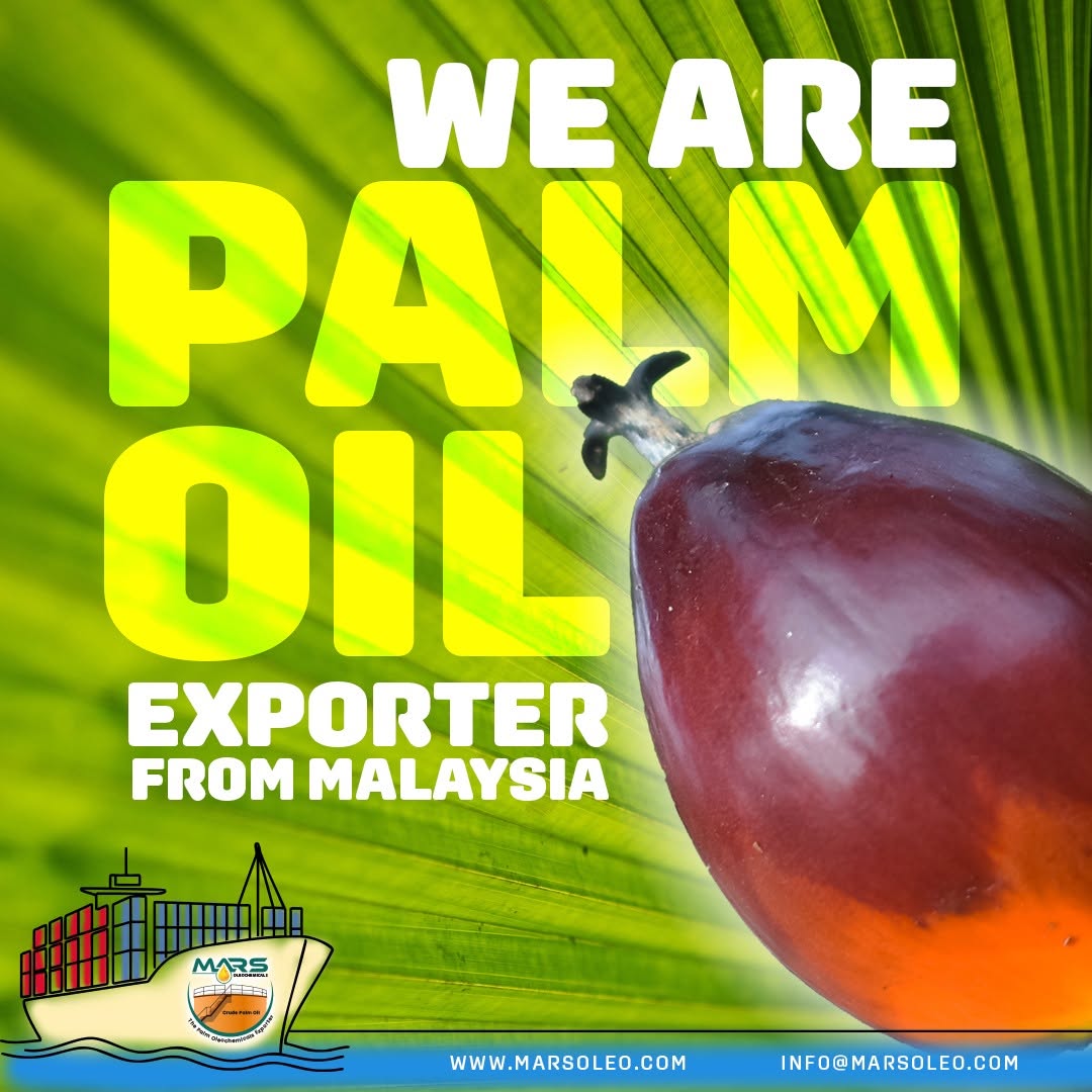 Malaysian palm oil exporter representing international palm oil sourcing, supply and shipment from Malaysia.
