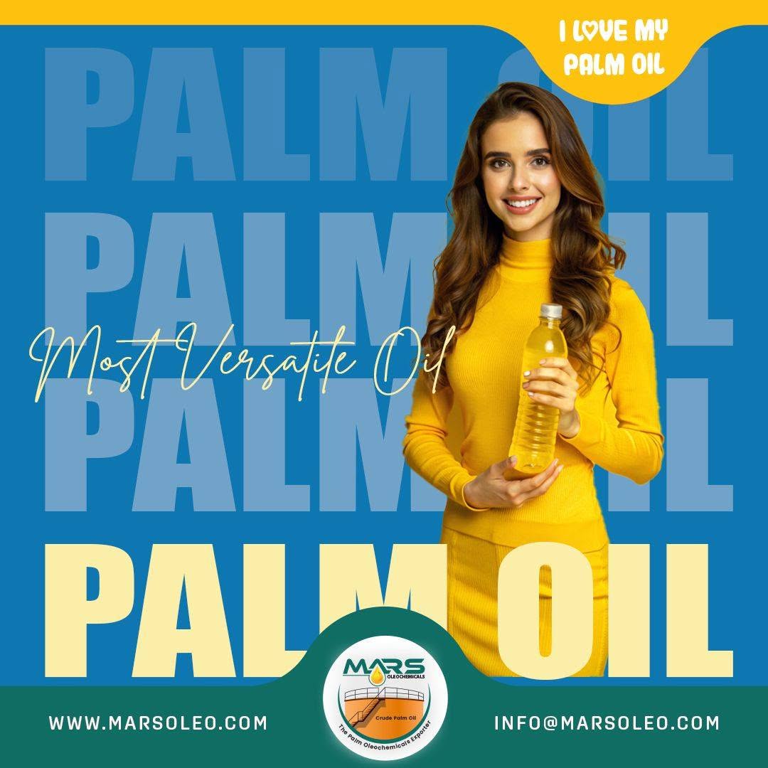 Malaysian palm oil representing versatile uses across food, cosmetics and industrial applications.