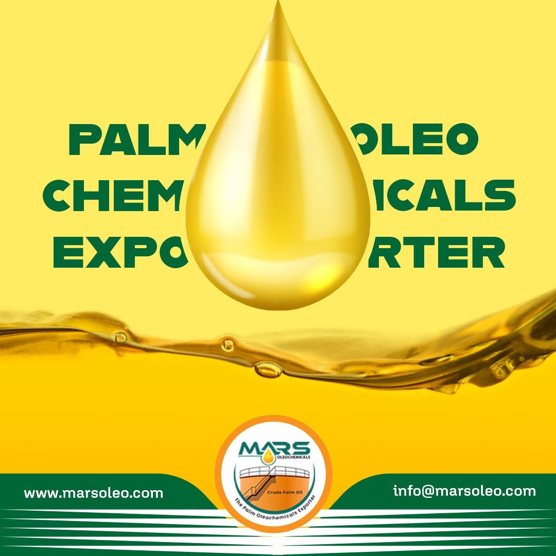 Mars Oleochemicals is a reliable Palm Oleo Chemicals exporter, supplying high-quality Malaysian palm oleochemicals sourced with a sustainability focus for global industries.