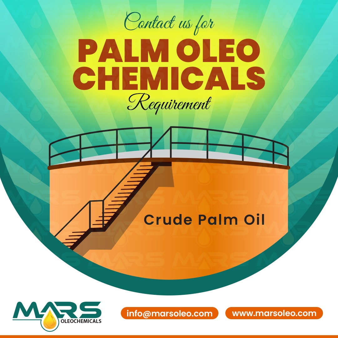 Palm Oleochemicals storage tank and crude palm oil industrial facility Malaysia