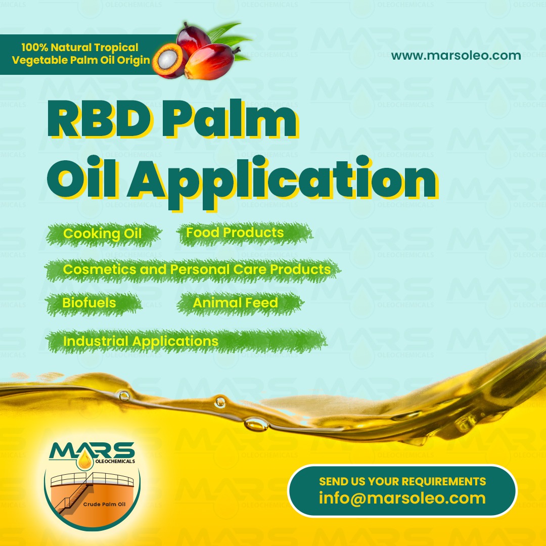 RBD Palm Oil Malaysia supplier for cooking oil food products cosmetics biofuel animal feed and industrial applications