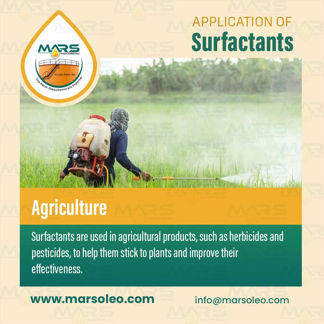 Surfactants Applications in Agriculture