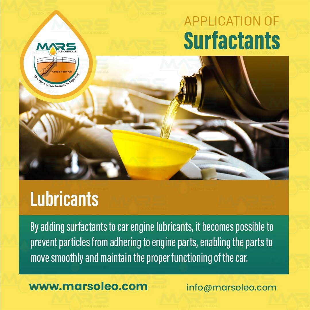 Surfactants for Lubricants Applications