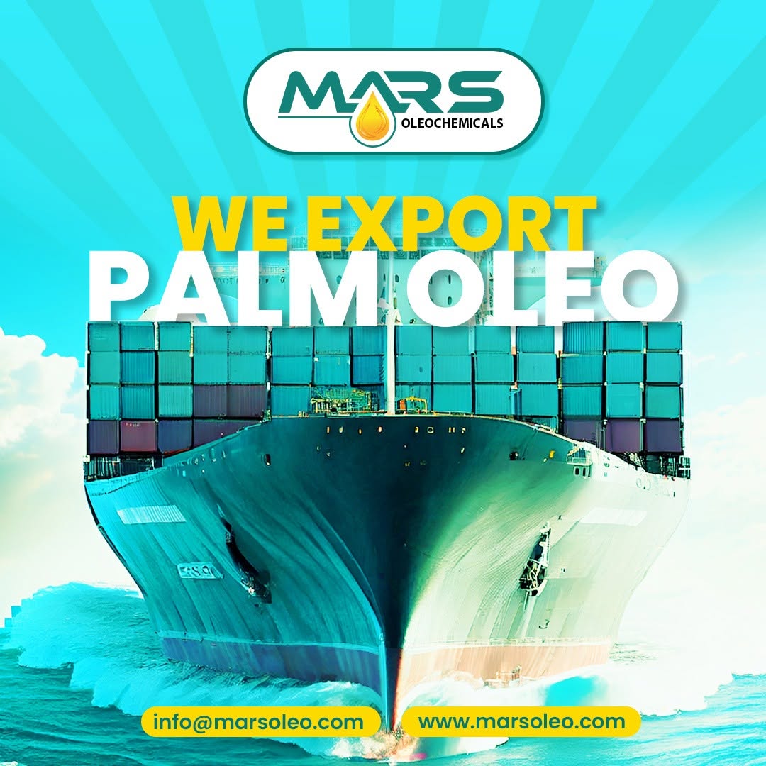 Global palm oleochemicals exporter from Malaysia