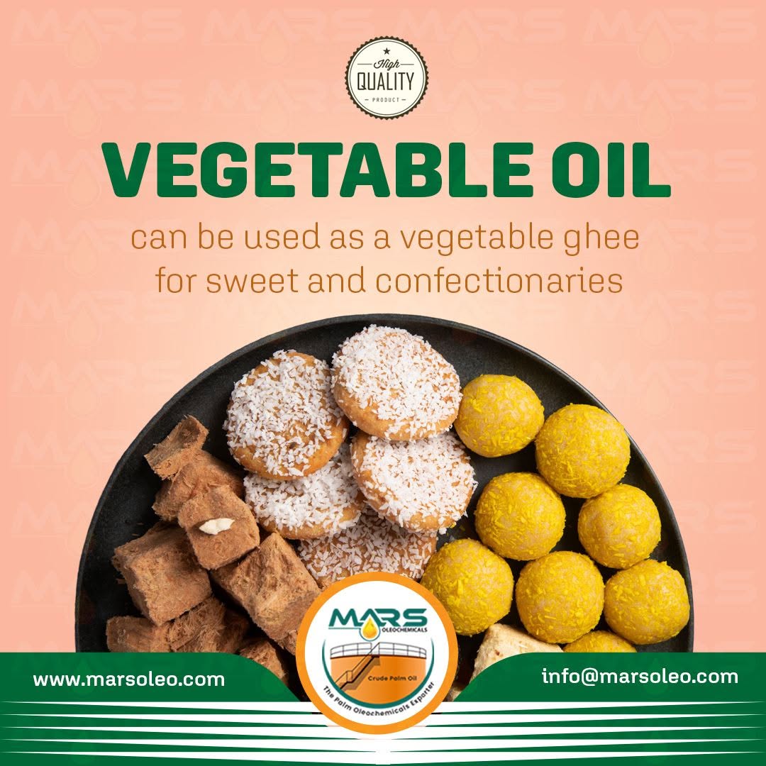 High-Quality Vegetable Oil for Sweet Treats, Confectionery Products and Food Manufacturing